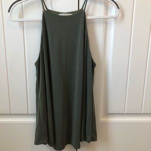 Olive green tank